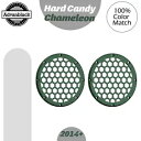 Advanblack x XBS HEX 6.5インチ スピーカー グリル ハーレー ハード キャンディ カメレオン フレーク用 Advanblack x XBS HEX 6.5'' Speaker Grill For Harley Hard Candy Chameleon Flake
