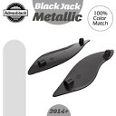 ブラック ジャック メタリック 14+ ハーレー エア ディフレクター バットウィング フェアリング ウィンドに適合 BLACK JACK METALLIC Fits 14+ Harley Air Deflectors Batwing Fairing Wind
