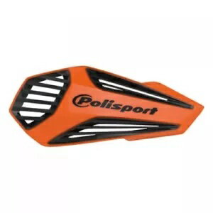 Polisport MX Air ハンドガード交換用シールド オレンジ/ブラック 8308400014 Polisport MX Air Handgu..