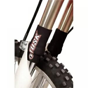 Tusk ネオプレン シール ガード 44-50mm フォーク チューブ、ロング、ブラック 178641 オートバイ用 Tusk Neoprene Seal Guards 44-50mm Fork Tube, Long, Black 178641 for Motorcycle