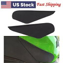 カワサキニンジャ 400 ガソリンタンクパッドトラクションサイドパッド燃料グリップデカールステッカー For Kawasaki Ninja 400 Gas Tank Pad Traction Side Pad Fuel Grip Decal Stickers(2)