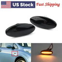 LED サイド マーカー ターン シグナル ランプ アンバー ライト インジケーター フィット キャシュカイ ジューク エクストレイル LED Side Marker Turn Signal Lamp Amber Light Indicator Fit qashqai juke x-trail