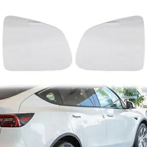 ホワイトレンズ左右加熱防水車のバックミラーテスラモデル Y White Lens Left Right Heating Waterproof Car Rearview Mirror For Tesla Model Y