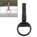 1 個黒ラウンドリング電車バスハンドルハンドストラップドリフトチャームツール車用新 1Pcs Black Round Ring Train Bus Handle Hand Strap Drift Charm Tool For Car New(2)
