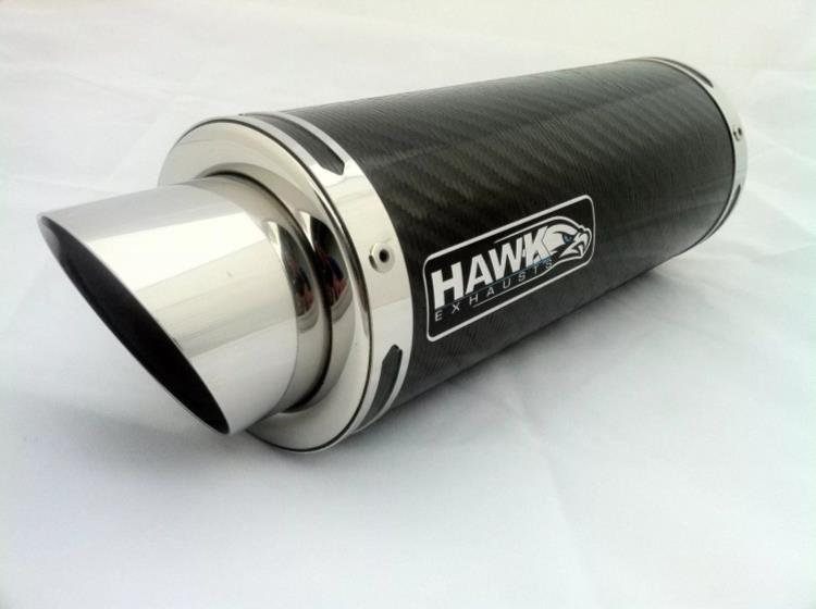 ۡ - Kawasaki ZX10R 2008-2010 ZX-10R ܥեС ӡ GP 졼   Hawk - Kawasaki ZX10R 2008-2010 ZX-10R Carbon Fibre Stubby GP Race Exhaust Can