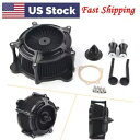 Turbine Air Cleaner Intake Filter For Harley Softail 1993-2015 Touring 1993-2007 Turbine Air Cleaner Intake Filter For Harley Softail 1993-2015 Touring 1993-2007(2)