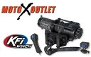 KFI ステルス 3500 ポンド ウインチ キット ブラックアウト モデル ATV UTV 合成ロープ SE35 KFI Stealth 3500 lbs Winch Kit Black Out Model Atv Utv Synthetic Rope SE35