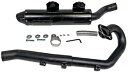 HMF ブラック ヤマハ 700 ラプター フルエキゾースト システム マフラー ヘッダー YFM 2006-2014 HMF Black Yamaha 700 Raptor Full Exhaust System Muffler Header YFM 2006-2014