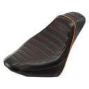 Orange Stitching Driver Solo Seat Fit For Harley Heritage Classic FLHC 2018-2023 Orange Stitching Driver Solo Seat Fit For Harley Heritage Classic FLHC 2018-2023(2)