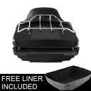 Matte King Trunk Tail Light Top Rack Fit For Harley Tour Pak Street Glide 14-23 Matte King Trunk Tail Light Top Rack Fit For Harley Tour Pak Street Glide 14-23(2)