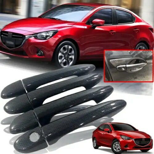 Door Handle Cover 4,5 Door For Mazda2 2015-18 Se