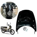 WINDSCREEN VISOR SHIELD WINDSHIELD BLACK FIT HONDA HUNTER CUB CT125 TRAIL 125 WINDSCREEN VISOR SHIELD WINDSHIELD BLACK FIT HONDA HUNTER CUB CT125 TRAIL 125(2)