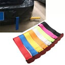 ナイロン車牽引ストラップベルトロープラリーフックユニバーサルフィットリア/フロントバンパー Nylon Car Tow Towing Strap Belt Rope Rally Hook Universal Fit Rear/Front Bumper(2)