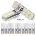 10 個 xT10 LED Canbus エラーフリー電球キセノン 6000K ホワイト W5W 12SMD 283 車 10pcs xT10 LED Canb...