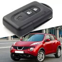 日産マイクラ エクストレイル キャシュカイ ジューク デューク Fob 2 ボタン リモートキー Fob シェルケースに適合します。 Fit Nissan Micra Xtrail Qashqai Juke Duke Fob 2 Button Remote key Fob Shell Case