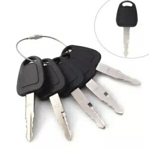 5 ĤΥ D100 2172-00218 籧ͻﵡǥŵ 5PCS Keys D100 2172-00218 For Daewoo Doosan Excavator Models Heavy Equipment