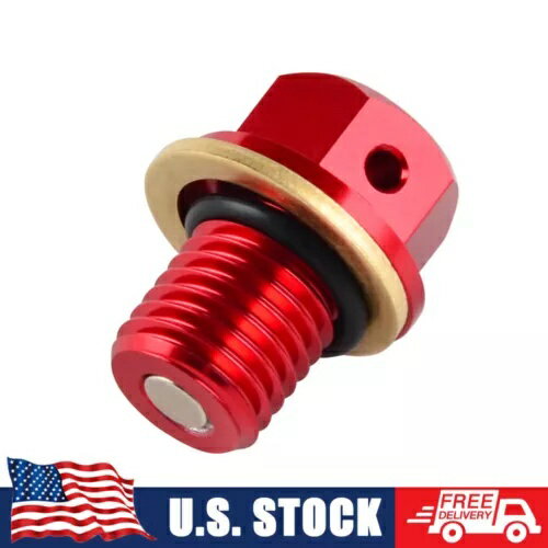 ɥܥȥץ饰 M12x1.5 ۥ CR85R 03-07 CR125R 250R 1974-2001 Magnetic Oil Drain Bolt Plug M12x1.5 For Honda CR85R 03-07 CR125R 250R 1974-2001