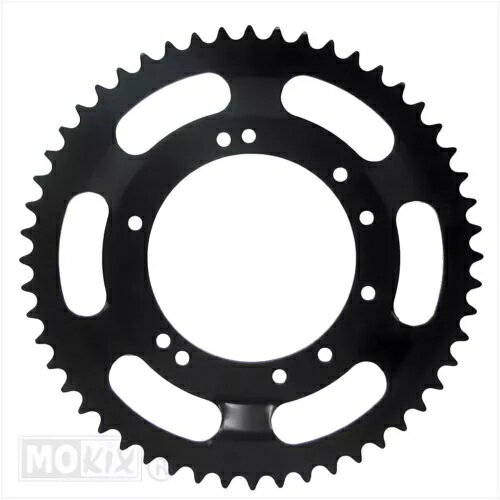 スプロケット 98 mm D14 10 穴 56 歯、プジョー用ブラック- Sprocket 98 mm D14 10 hole 56 teeth, black for Peugeot-