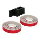 ホイールストライプレーシング ホイールリム用粘着プロファイル - カラー:レッド- Wheel Stripe Racing, Adhesive Profile for Wheel Rims - Color: Red-