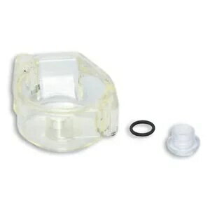 Dell'Orto キャブレター用スイミング チャンバー Malossi 透明 SHA- Swimming chamber Malossi transpa..