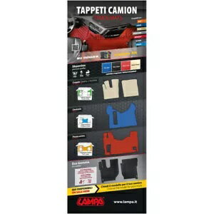 ポスター cm 58x160、フロアマット トラック- Poster cm 58x160, floor mats truck-