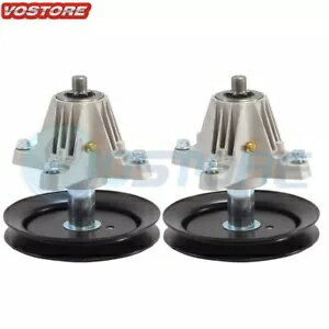 2PK Deck Spindle for Troy Bilt Huskee LT-4200 Cub Cadet 1040 Craftsman LT2000 2PK Deck Spindle for Troy Bilt Huskee LT-4200 Cub Cadet 1040 Craftsman LT2000