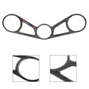 カーボンファイバーハンドルヨークカバーゲルプロテクターステッカー BMW S1000RR 2009-2014 Carbon Fiber Handle Yoke Cover Gel Protector Sticker For BMW S1000RR 2009-2014
