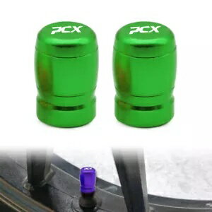 アクセサリータイヤバルブエアポートカバーキャップオートバイホンダ PCX125 150 グリーン Accessories Tire Valve Air Port Cover Cap Motorcycle For HONDA PCX125 150 Green