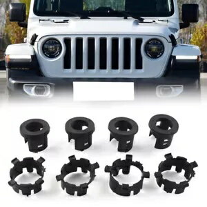 ֥åեȥХѡ졼ץ֥֥饱åȥץ󥰥顼 JL 2018-2022 JT 4Xe Black Front Bumper Radar Probe Bracket For Jeep Wrangler JL 2018-2022 JT 4Xe