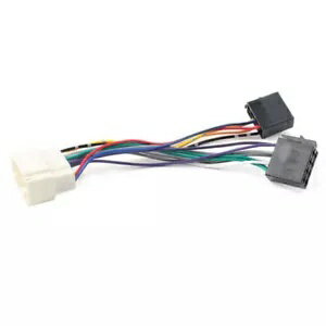 1pc ホンダスズキ ISO 配線ハーネスステレオラジオリード織機コネクタアダプタ 1pc For Honda Suzuki I..
