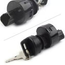 キーイグニッションスイッチヤマハ Rhino 450 660 700 YXR450 YXR700 Key Ignition Switch For Yamaha Rhino 450 660 700 YXR450 YXR700(2)