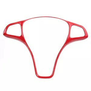 ステアリングホイールカバー ベンツ A B C E S クラス GLA GLC CLA GLE GLS CLS グロスレッド Steering Wheel Cover For Benz A B C E S Class GLA GLC CLA GLE GLS CLS Gloss Red