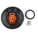 モーターキーレス燃料タンクキャップカバーホンダ CBR1000RR Fireblade 2000-2019 オレンジ Motor Keyless Fuel Tank Cap Cover For Honda CBR1000RR Fireblade 2000-2019 Orange