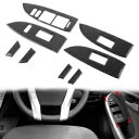 トヨタ プリウス 2012-2015 8x RHD 車のドア窓リフトスイッチパネルカバートリム For Toyota Prius 2012-2015 8x RHD Car Door Window Lift Switch Panel Cover Trim