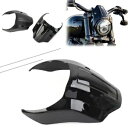 フロントヘッドライトフェアリングカバーマスクハーレーソフテイルブレイクアウトFXBR FXBRS 15-22用 Front Headlight Fairing Cover Mask For Harley Softail Breakout FXBR FXBRS 15-22