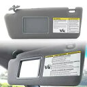 1X グレー車サンバイザー ライトなし左 2005-2015 2014 2013 2012 トヨタ タコマ用 1X Grey Car Sun Visor W/O Light Left For 2005-2015 2014 2013 2012 Toyota Tacoma