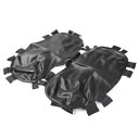 サドルバッグ蓋ブラカバー 14 アップハーレーダビッドソンツーリングストリートエレクトラグライド用 Saddlebag Lid Bra Covers For 14-Up Harley Davidson Touring Street Electra Glide