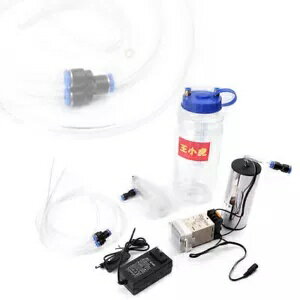 ポータブル 2L 電気バレル搾乳機ヤギ羊真空ポンプバケットセット Portable 2L Electric Barrel Milking..