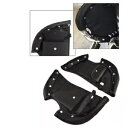 ブラウン ソフト ロウワーズ チャップス エンジン ガード カバー レッグ ウォーマー インディアン 2014-2022用 Brown Soft Lowers Chaps Engine Guard Cover Leg Warmer For Indian 2014-2022