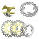 フロント & リアステンレス鋼ブレーキディスクローターフィットホンダ CBR1000RR 2006-2007 ゴールド Front &Rear Stainless steel Brake Disc Rotor Fit Honda CBR1000RR 2006-2007 Gold(2)