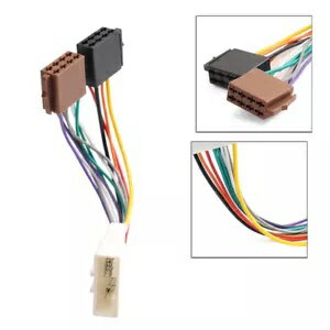 日産ナバラ D40 ISO ワイヤリングハーネスアダプターケーブルコネクタリード織機プラグに適合 Fit Niss..