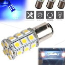 27SMD BA15D キャビンマリンボート LED 電球 1004 1076 1142 ブルー 20 ミリメートル * 48.5 ミリメートル 27SMD B...
