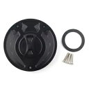 1X モーターキーレスガス燃料タンクキャップカバーホンダ CBR1000RR Fireblade 2000-2019 1X Motor Keyless Gas Fuel Tank Cap Cover For Honda CBR1000RR Fireblade 2000-2019