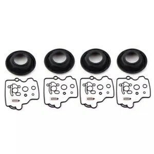 4 åȥ֥쥿ƹ۽åȿեॹ RF600R RF900R 4 Sets Carburetor Rebuild Repair Kits Vacuum Diaphragms For Suzuki RF600R RF900R