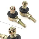 10-10mm 左右ハンドタイロッドボールジョイント ATV ダートバイク ゴーカート スクーター用 10-10mm Left and Right Hand Tie Rod Ball Joint for ATV Dirt Bike Go Kart Scooter