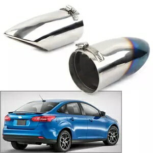 車のステンレス鋼リア排気管テールマフラー先端フォードフォーカス 2011-2016 Car Stainless Steel Rear Exhaust Pipe Tail Muffler Tip For Ford Focus 2011-2016