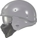 スコーピオン EXO コバート X フェイスマスク セメントグレー Scorpion EXO Covert X Face Mask Cement Grey