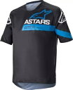 アルパインスターズ レーサー V3 ブラック ブライト ブルー ジャージ Alpinestars Racer V3 Black Bright Blue Jers...