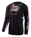 Troy Lee Designs GP プロ ブレンド カモフラージュ ブラック グリーン ジャージ Troy Lee Designs GP Pro Blend...