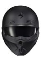 スコーピオン EXO コバート X フェイスマスク "X" マットブラック Scorpion EXO Covert X Face Mask "X" Matte Black